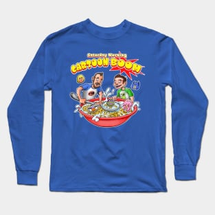 Cartoon Boom Retro Long Sleeve T-Shirt